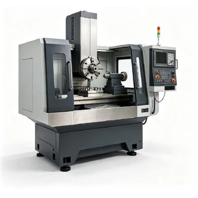 Vertikal CNC-svarv med enkel kolumn